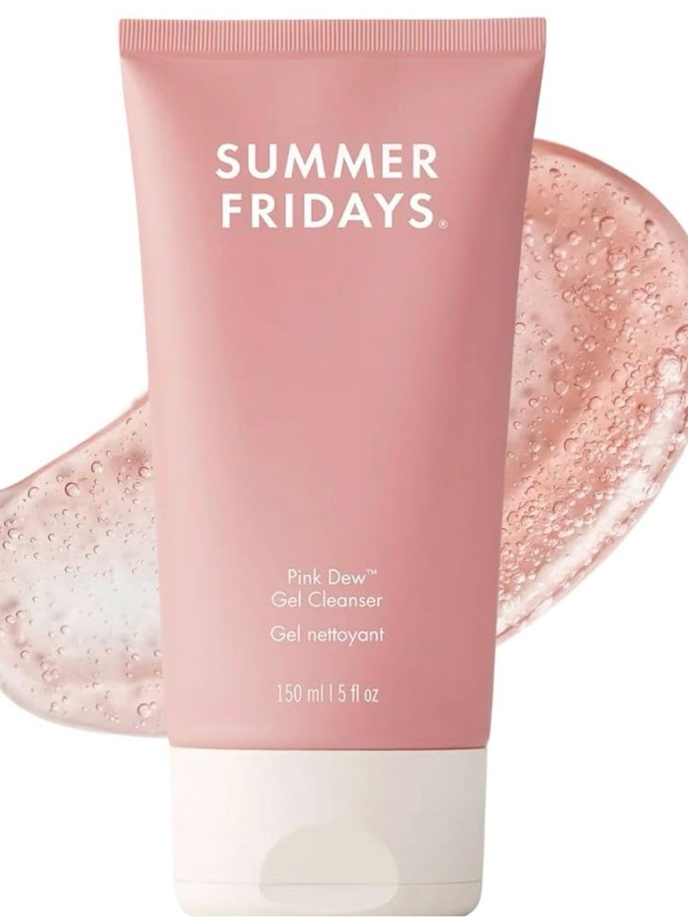 Summer Fridays Pink Dew Gel Cleanser